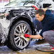Door step Car washing